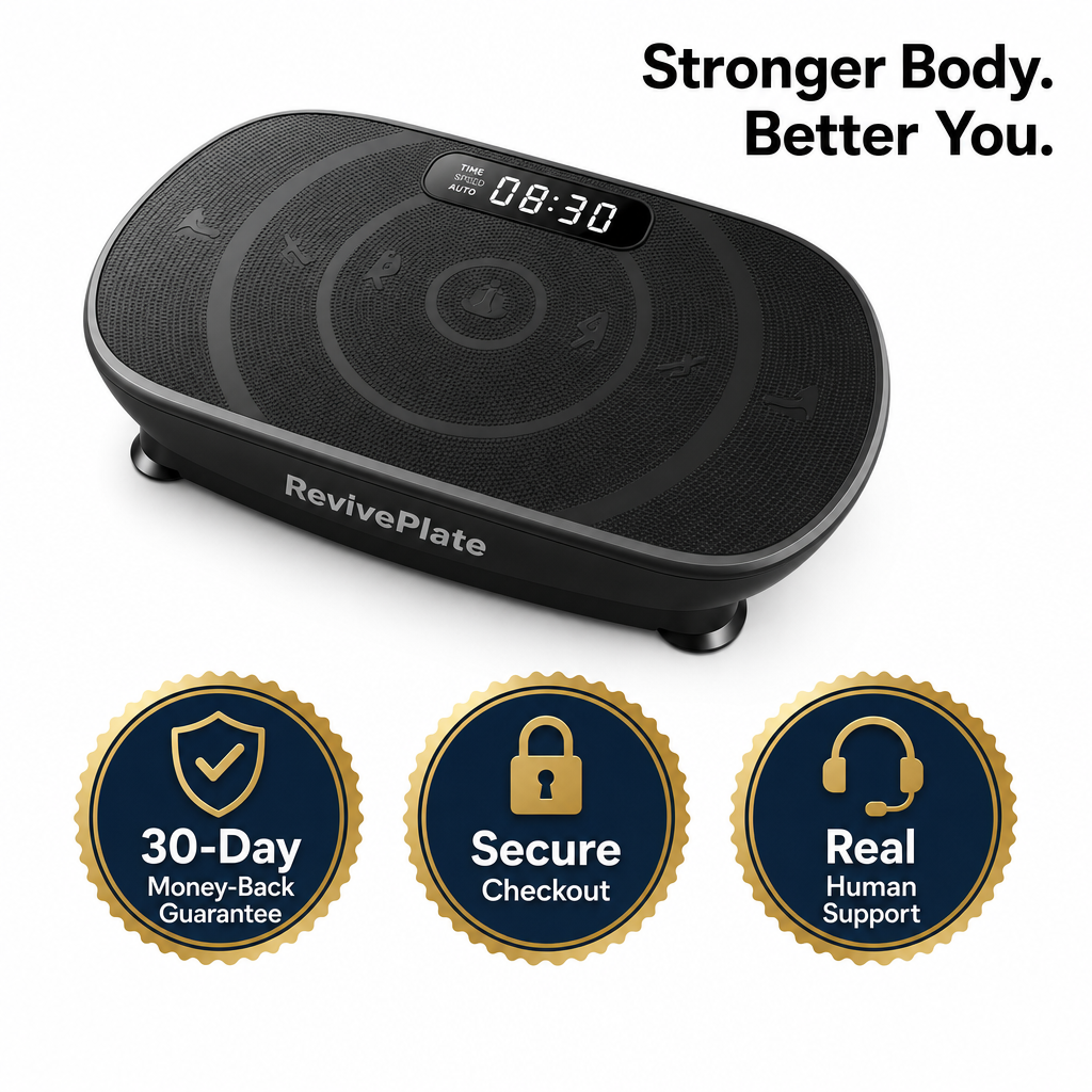 RevivePlate™ Lymphatic Drainage Vibration Plate