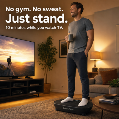 RevivePlate™ Lymphatic Drainage Vibration Plate